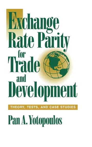 Cover of Exchange Rate Parity for Trade and Development