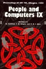 Cover of People and Computers (British Computer Society Conference)