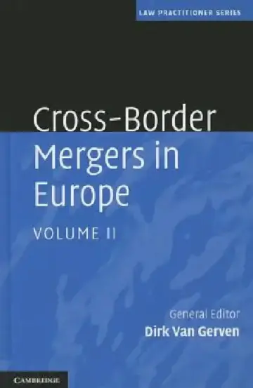 Cover of Cross-Border Mergers in Europe