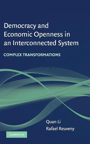 Cover of Democracy and Economic Openness in an Interconnected System