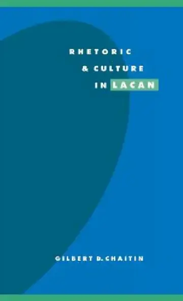 Cover of Rhetoric and Culture in Lacan