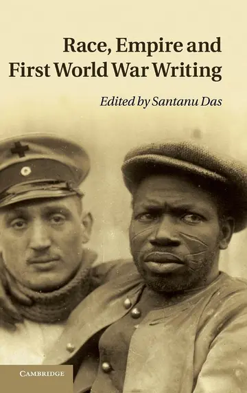 Cover of Race, Empire and First World War Writing