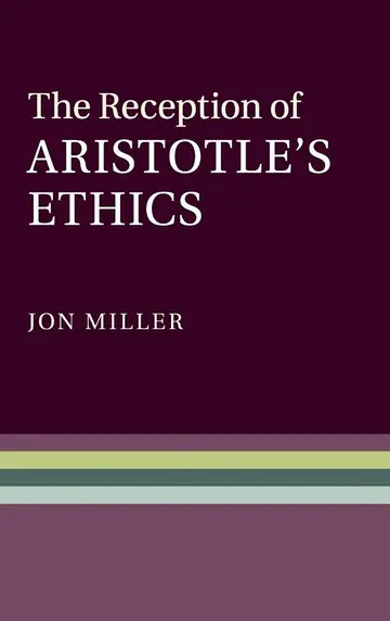 Cover of Reception of Aristotle's Ethics