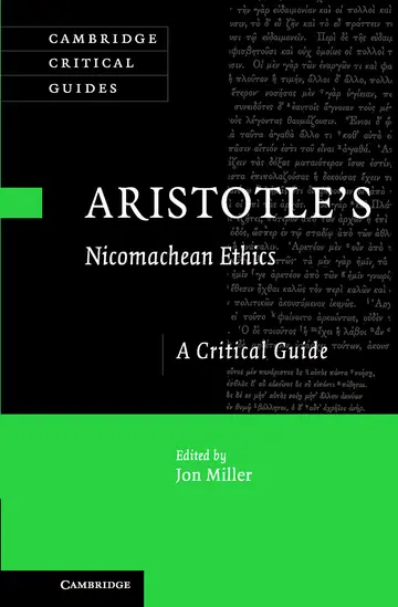 Cover of Aristotle's Nicomachean Ethics