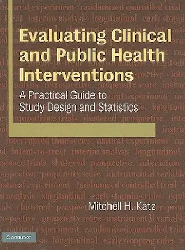 Cover of Evaluating Clinical and Public Health Interventions