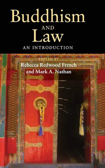 Cover of Buddhism and Law