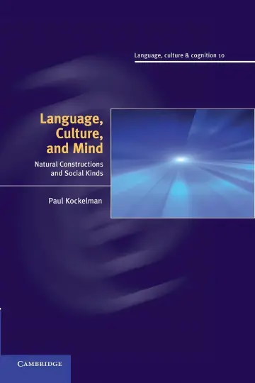 Cover of Language, Culture, and Mind