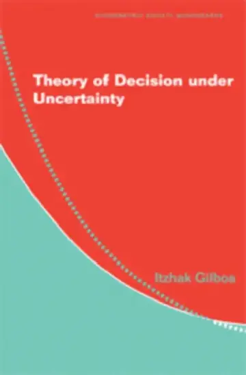 Cover of Theory of Decision Under Uncertainty