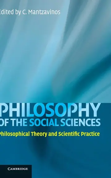 Cover of Philosophy of the Social Sciences