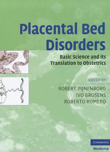 Cover of Placental Bed Disorders