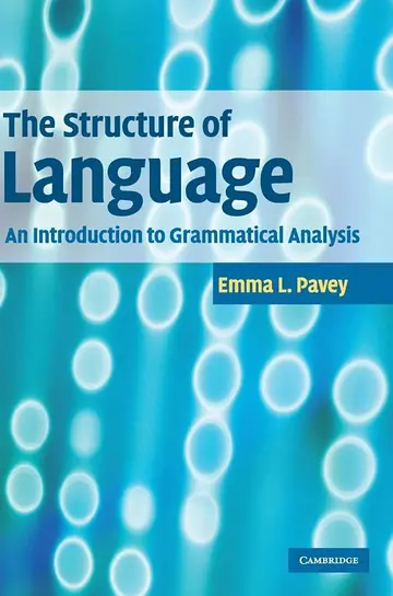Cover of The Structure of Language