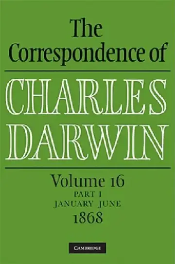 Cover of The Correspondence of Charles Darwin Parts 1 and 2 Hardback