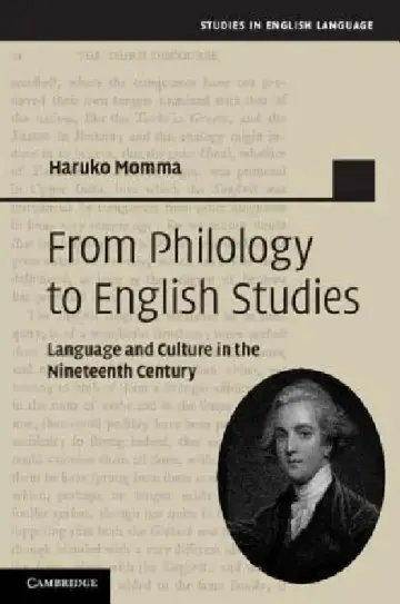 Cover of From Philology to English Studies
