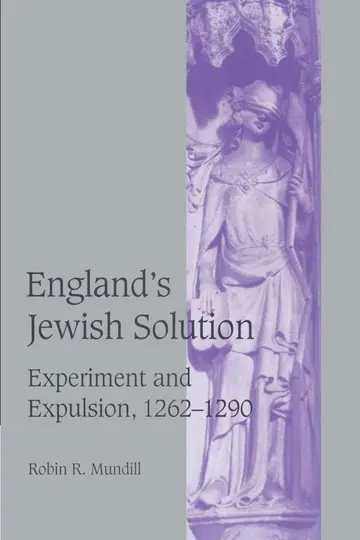 Cover of England's Jewish Solution