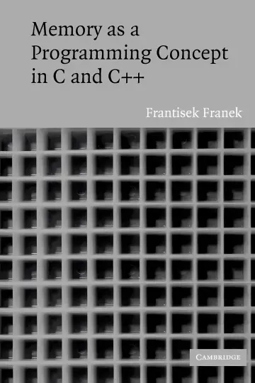Cover of Memory as a Programming Concept in C and C++