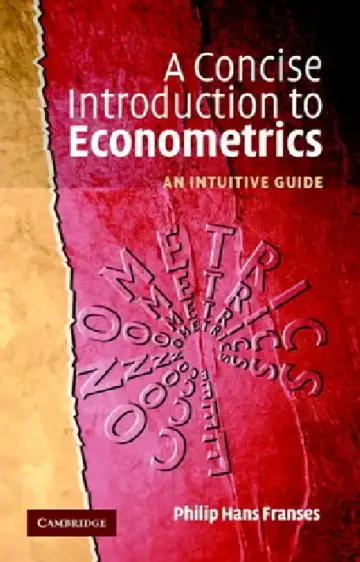 Cover of A Concise Introduction to Econometrics