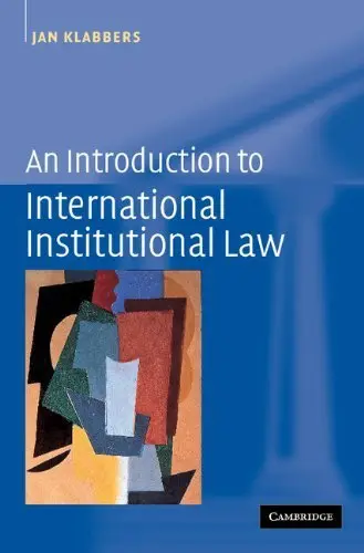 Cover of An Introduction to International Institutional Law