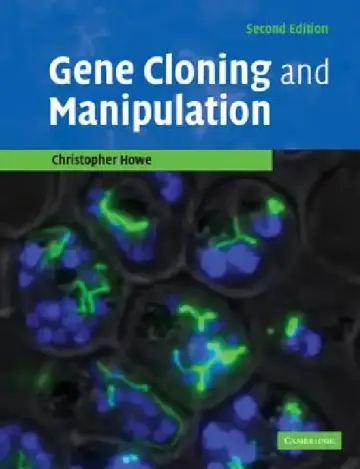 Cover of Gene Cloning and Manipulation
