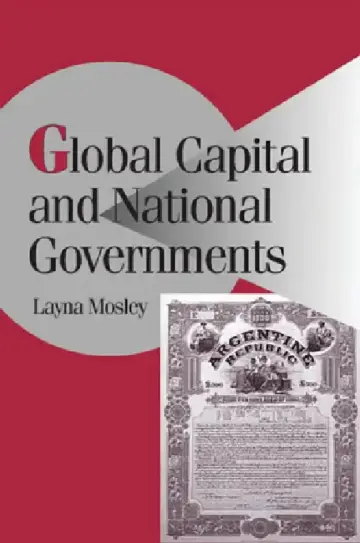 Cover of Global Capital and National Governments