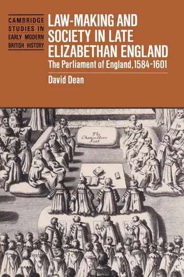 Cover of Law-Making and Society in Late Elizabethan England