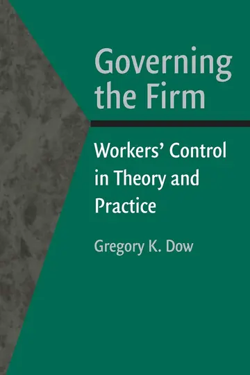 Cover of Governing the Firm