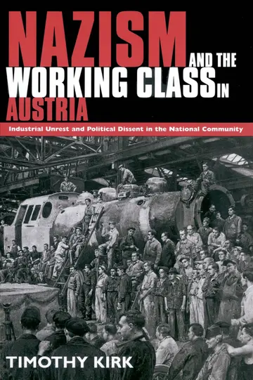 Cover of Nazism and the Working Class in Austria