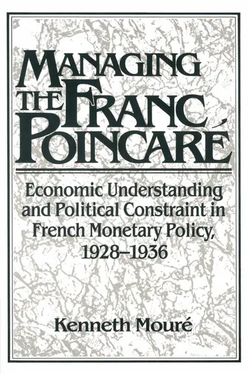 Cover of Managing the Franc Poincaré
