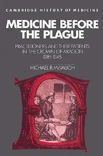 Cover of Medicine Before the Plague