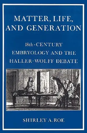 Cover of Matter, Life, and Generation