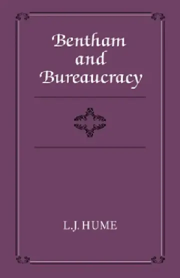 Cover of Bentham and Bureaucracy