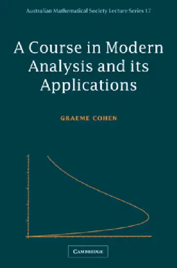 Cover of Course Modern Analysis Applications