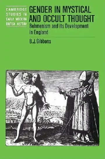 Cover of Gender in Mystical and Occult Thought