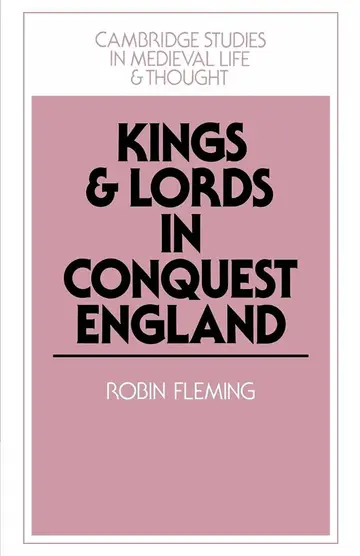 Cover of Kings and Lords in Conquest England