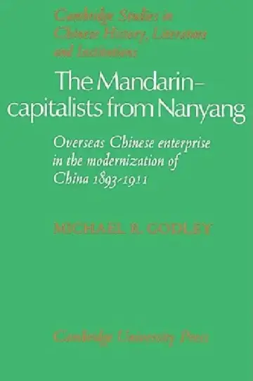 Cover of The Mandarin-Capitalists from Nanyang