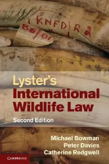 Cover of Lyster's International Wildlife Law