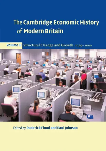 Cover of The Cambridge Economic History of Modern Britain