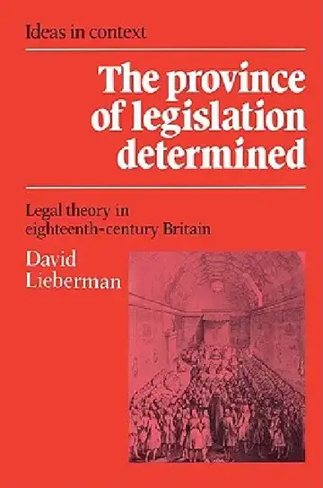 Cover of The Province of Legislation Determined
