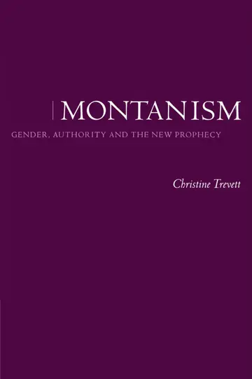 Cover of Montanism