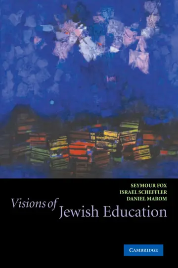 Cover of Visions of Jewish Education