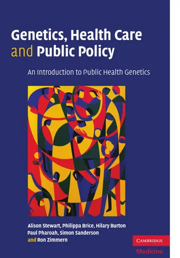 Cover of Genetics, Health Care and Public Policy