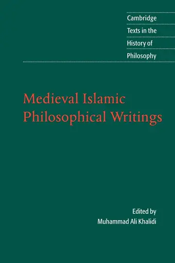 Cover of Medieval Islamic Philosophical Writings