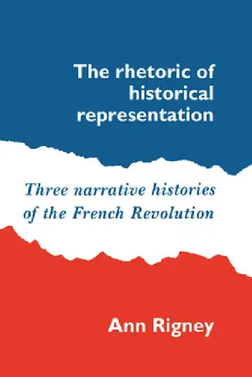 Cover of The Rhetoric of Historical Representation