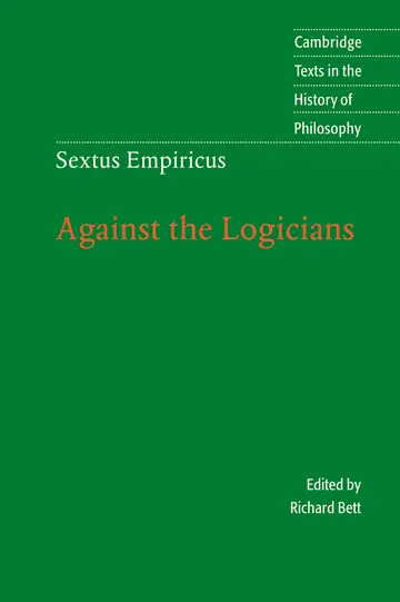 Cover of Sextus Empiricus
