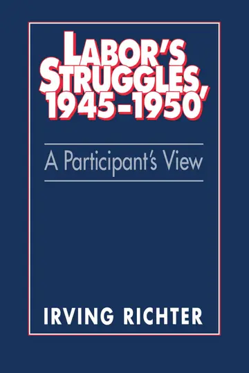Cover of Labor's Struggles, 1945–1950