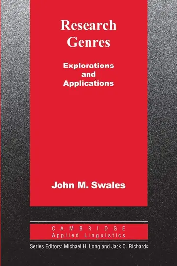 Cover of Research Genres