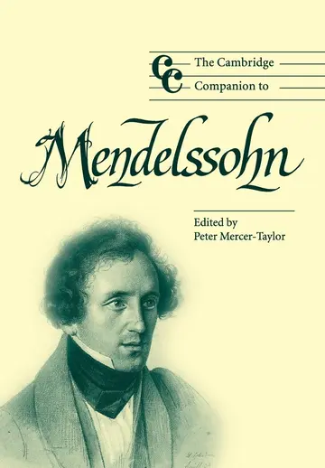 Cover of The Cambridge Companion to Mendelssohn