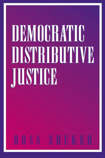 Cover of Democratic Distributive Justice