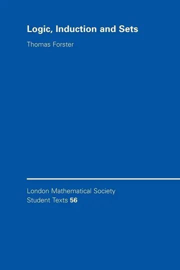 Cover of Logic, Induction and Sets