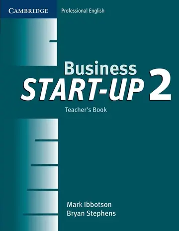 Cover of Business Start up 2 Teacher S Book