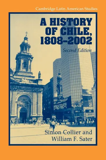 Cover of A History of Chile, 1808–2002